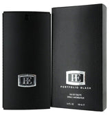 Portfolio Black by Perry Ellis For Men Eau de Toilette Spray 3.4 oz