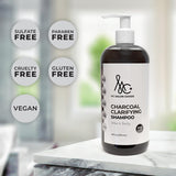 MC Salon Charcoal Clarifying Shampoo 16 oz