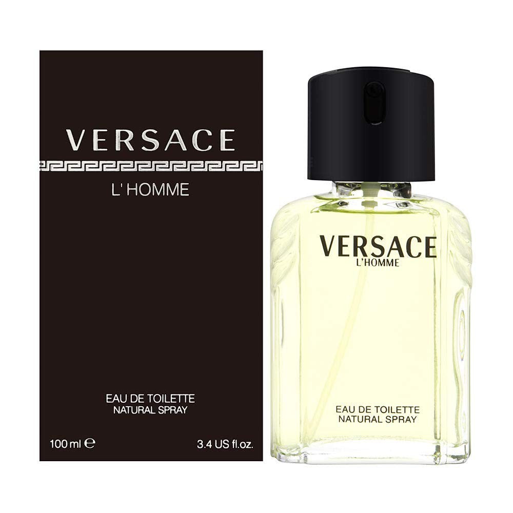 Versace L'Homme for Men Eau de Toilette Spray 3.4 oz
