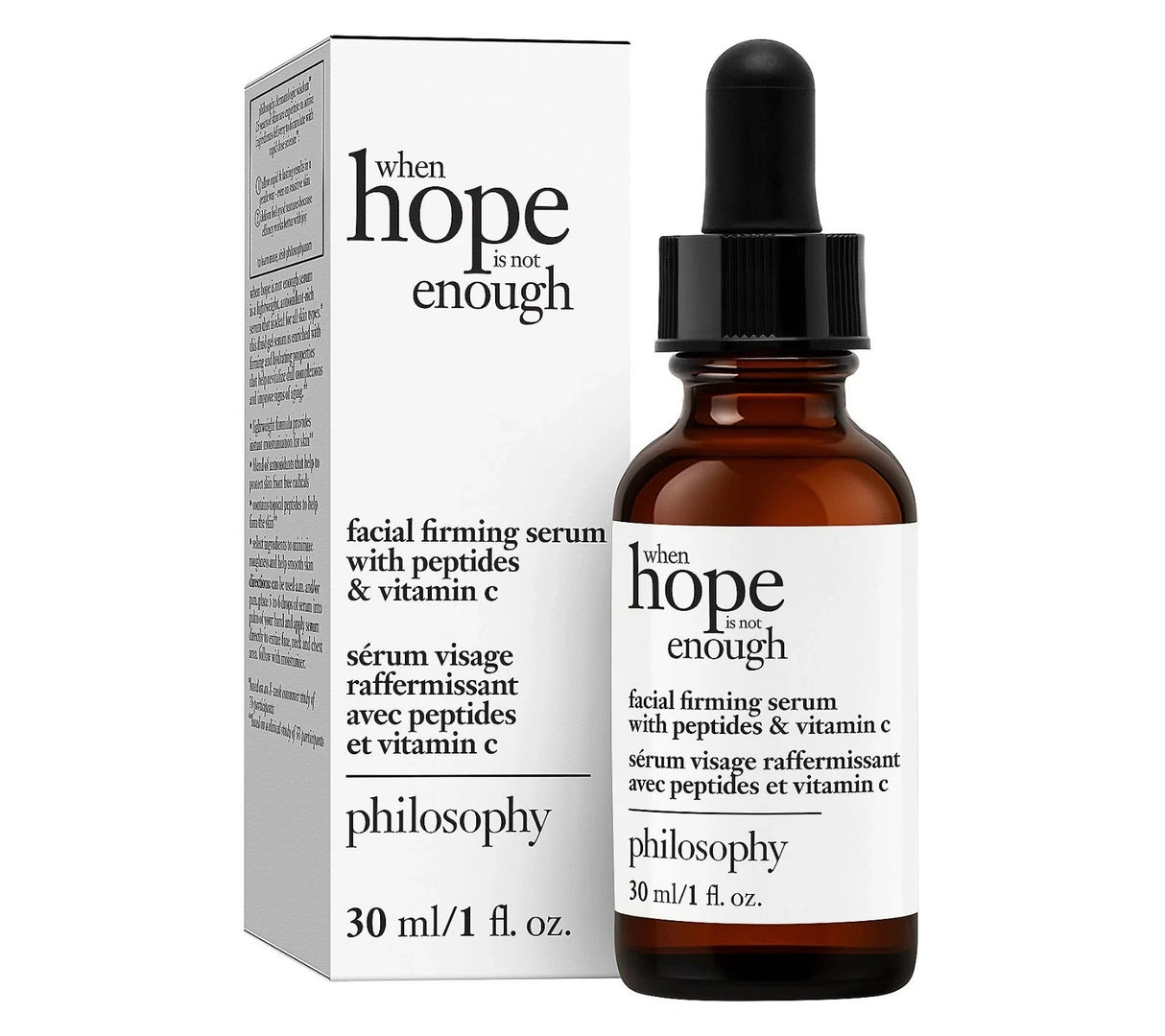 Philosophy When Hope Is Not Enough Facial Firming Serum 1 oz