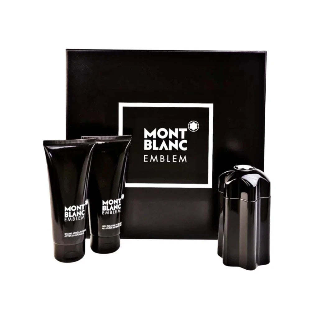 Emblem by Montblanc Fragrance for Men 3 Piece Gift Set