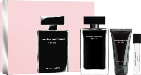 Narciso Rodriguez for Her Fragrance for Women 3 Piece Gift Set