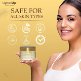 Omic LightenUp Gold Anti-Aging Active Brightening Cream 3.4 oz
