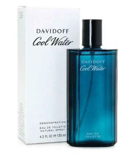 Cool Water by Davidoff for Men Eau de Toilette Spray Tester 4.2 oz