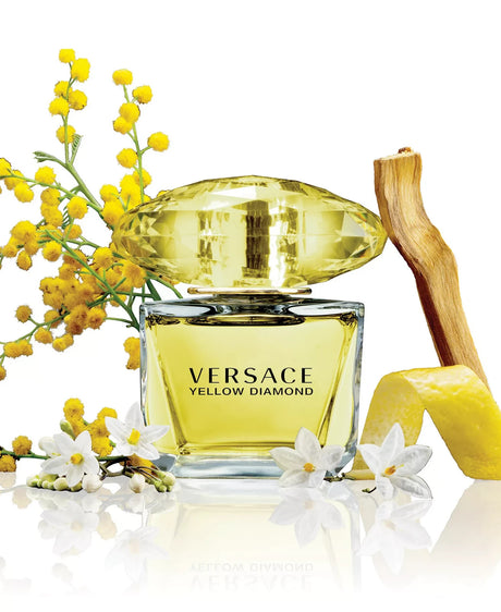Versace Yellow Diamond Fragrance For Women 4 Piece Gift Set