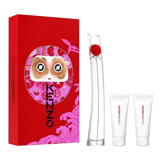 Flower by Kenzo Fragrance for Women 3 Piece Gift Set