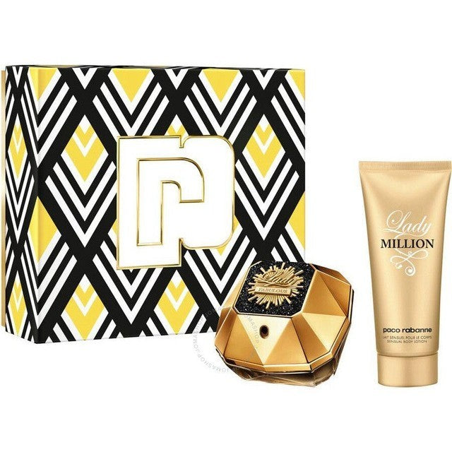 Paco Rabanne Lady Million Fabulous Fragrance for Women 2 Piece Gift Set