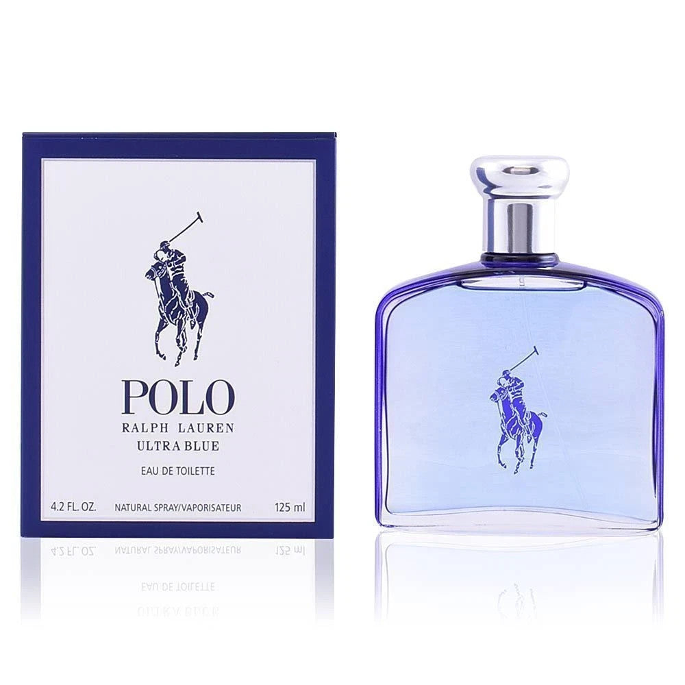 Polo Ultra Blue by Ralph Lauren for Men Eau de Toilette Spray 4.2 oz