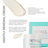 Robanda Retinol Night Renewal Anti-Aging Cream 2 oz