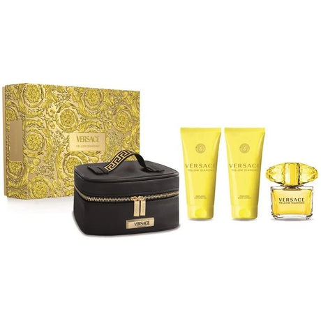 Versace Yellow Diamond Fragrance For Women 4 Piece Gift Set