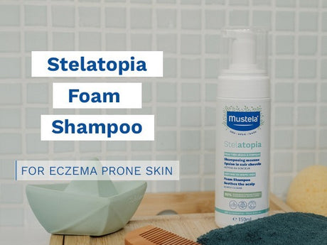 Mustela Stelatopia Foam Shampoo 5 oz