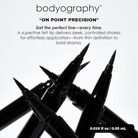 Bodyography On Point Liquid Liner Pen Jet Black