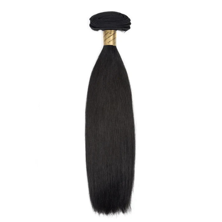Bohyme Silky Straight Machine-Tied Weft Human Hair 18" Color 1