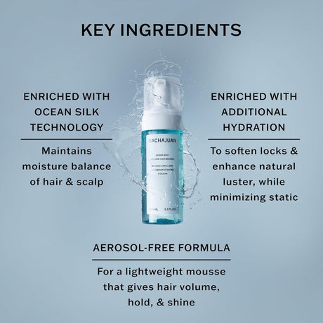 Sachajuan Ocean Mist Volume Hair Mousse 5.1 oz