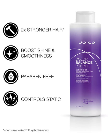 Joico Color Balance Purple Conditioner 33.8 oz