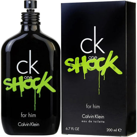 CK One Shock for Him by Calvin Klein Eau de Toilette Spray 6.7 oz