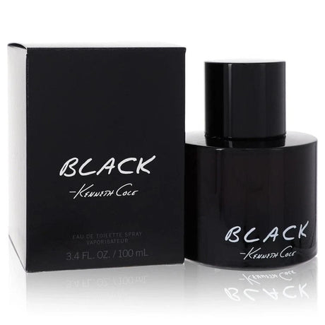Kenneth Cole Black for Men Eau de Toilette Spray 3.4 oz