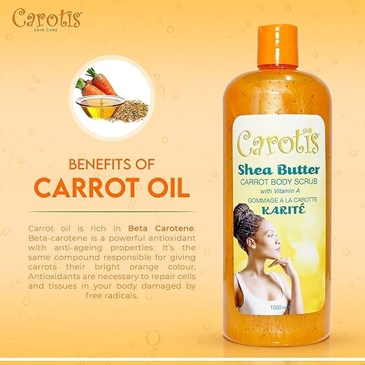 Carotis Carrot Body Wash with Vitamin "A" 33.8 oz
