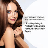 Peter Coppola a-Keratin Hydrating & Repairing Shampoo 10 oz