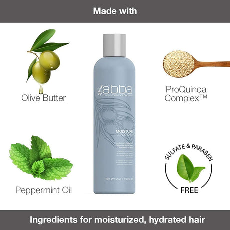 Abba Moisture Shampoo 32 oz