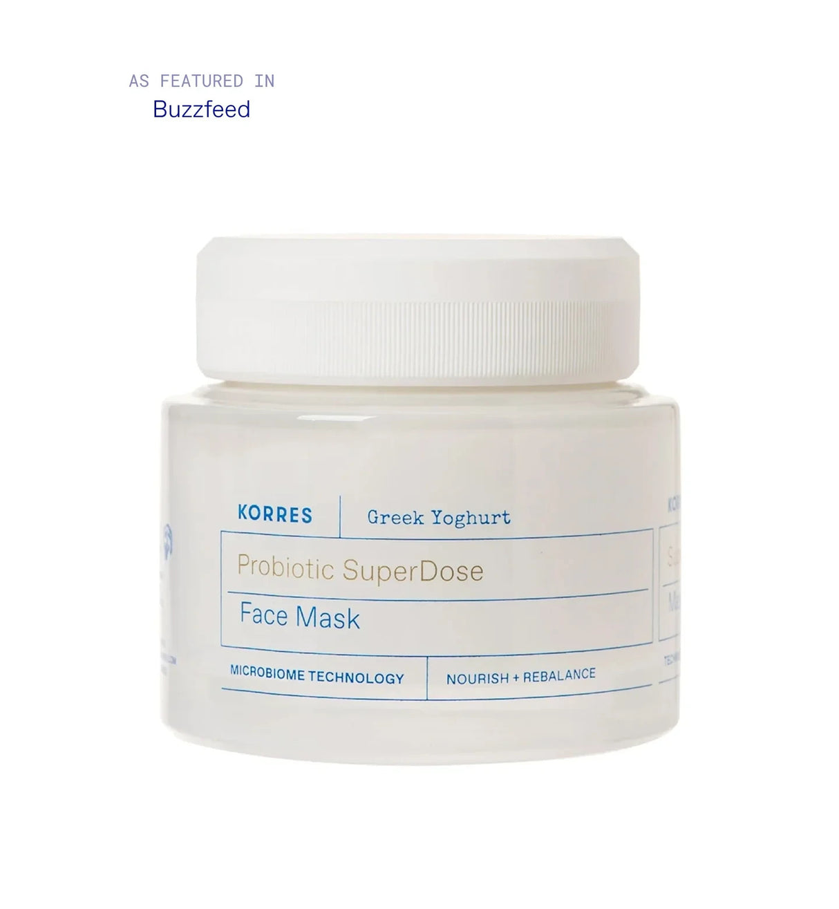 KORRES Greek Yoghurt Probiotic SuperDose Face Mask 3.38 oz