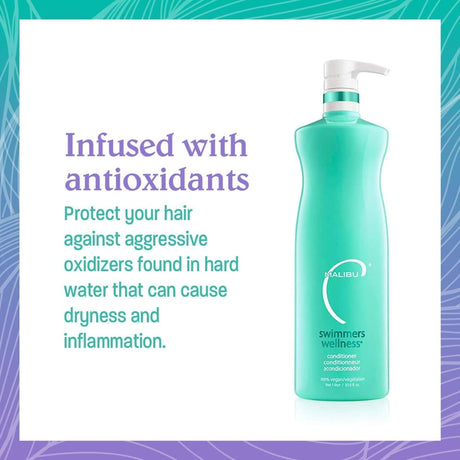 Malibu C Swimmers Wellness Conditioner 32 oz