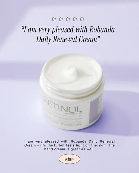 Robanda Retinol Daily Renewal Cream 2 oz