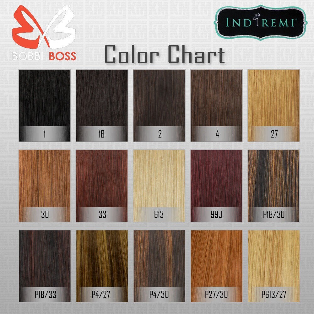 Bobbi Boss Indi Remi  Virgin Natural Yaky Human Hair 16" Color 30