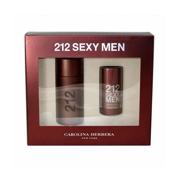 212 Sexy by Carolina Herrera Fragrance for Men 2 Piece Gift Set