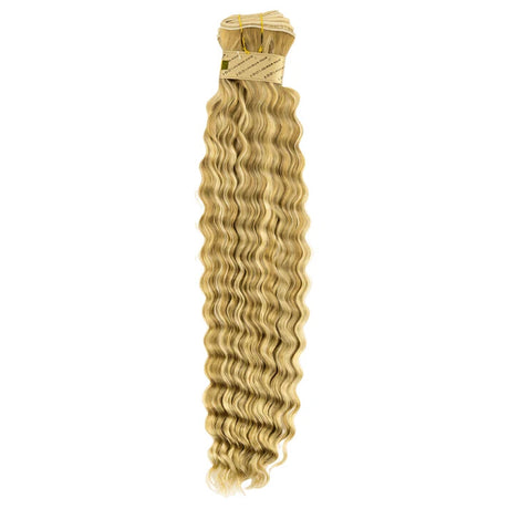 Bohyme Deep Wave Remy Human Hair Hand Tied Weft 22" Color H14/24