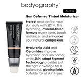 Bodyography Sun Defence Tinted Moisturizer Medium 1 oz