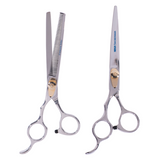 Ninja Swordsman 5-1/2" Cutting and Thinning Shear Duo Left Handed (NJ-LFDUO)