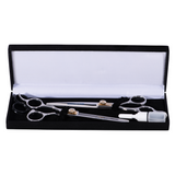 Ninja Swordsman 5-1/2" Cutting and Thinning Shear Duo Left Handed (NJ-LFDUO)