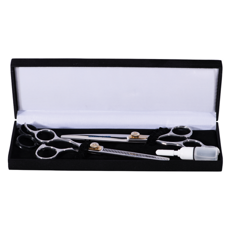 Ninja Swordsman 5-1/2" Cutting and Thinning Shear Duo Left Handed (NJ-LFDUO)