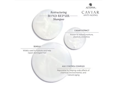 Alterna Caviar Anti-Aging Restructuring Bond Repair Shampoo 33.8 oz