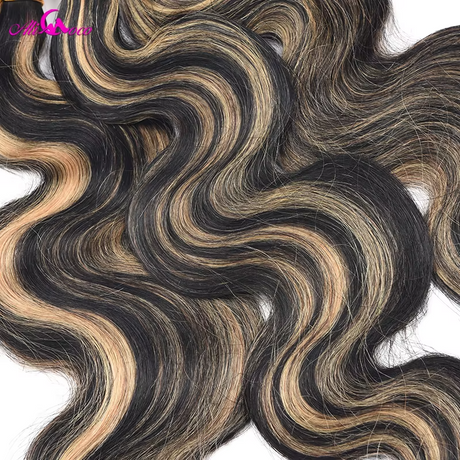 Bobbi Boss Fine Silky Indi Remy Virgin Human Hair 12" Color P1B/27