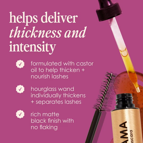 Grande Cosmetics GrandeDrama Intense Thickening Mascara Black