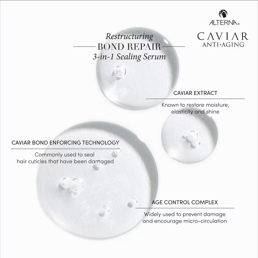 Alterna Caviar Anti-Aging Restructuring Bond Repair 3-in-1 Sealing Serum 1.7 oz