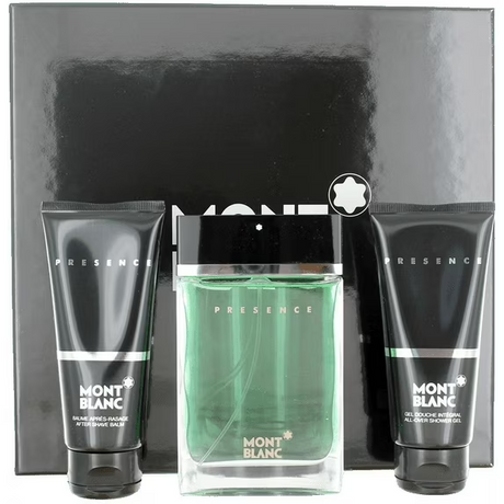 Presence by Montblanc Fragrance for Men 3 Piece Gift Set