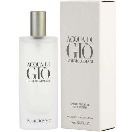 Acqua Di Gio by Giorgio Armani for Men Eau De Toilette Spray 0.5 oz