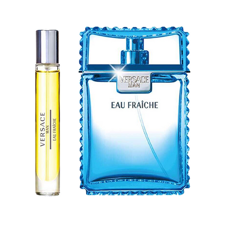 Versace Man Eau Fraiche Fragrance for Men 3 Piece Gift Set