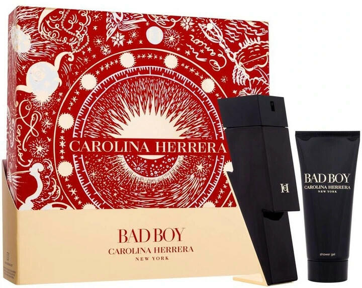 Bad Boy by Carolina Herrera Fragrance for Men 2 Piece Gift Set