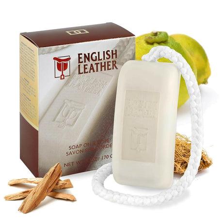 English Leather by English Leather for Men Soap On A Rope 6 oz