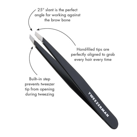 Tweezerman Slant Tweezer Black