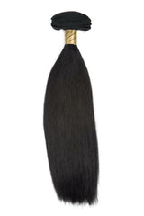Bohyme Silky Straight Machine Tied Weft Human Hair 16" Color 1