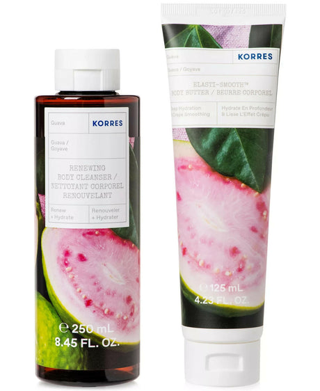 Korres Juicy Guava Bites Bath & Body Set 2 Piece Set