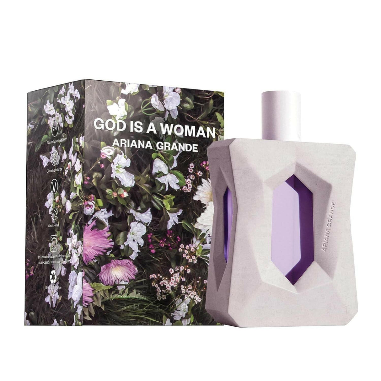 God Is A Woman by Ariana Grande for Women Eau De Parfum Spray 3.4 oz