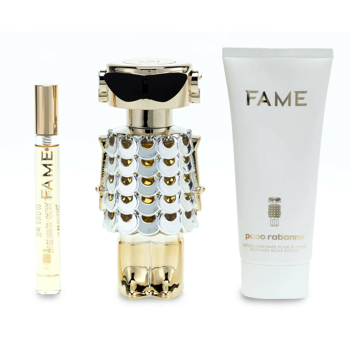 Fame by Paco Rabanne Fragrance for Women 3 Piece Gift Set