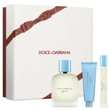 Light Blue by Dolce & Gabbana Fragrance for Men 3 Piece Gift Set