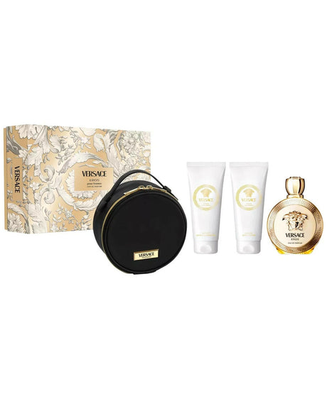 Versace Eros Pour Femme Fragrance for Women 4 Piece Gift Set